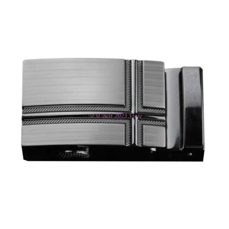 

49ME Мужские пряжки для ремней с храповым механизмом Мужские деловые пряжки для ремней из сплавов Автоматические пряжки