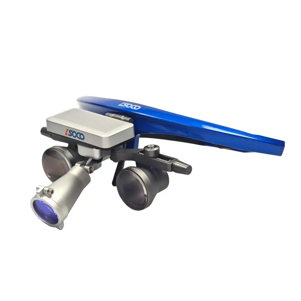 

Стоматологические лупы 2.5x 3.5x с оптическим увеличением, регулируемым креплением на голову, откидные, эргономичные, для осмотра и лечения зубов