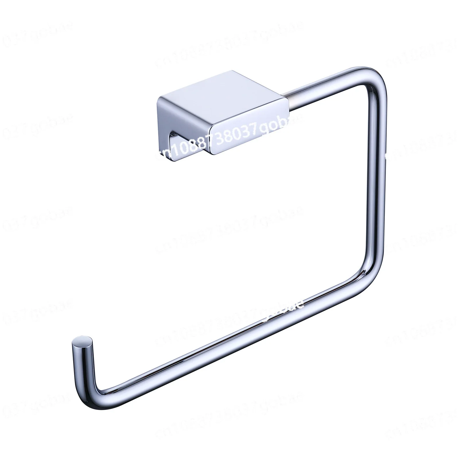 Bathroom Hardware Pendant Set Chrome Plated Stainless Steel Bath Towel Rack Towel Bar Paper Towel Rack