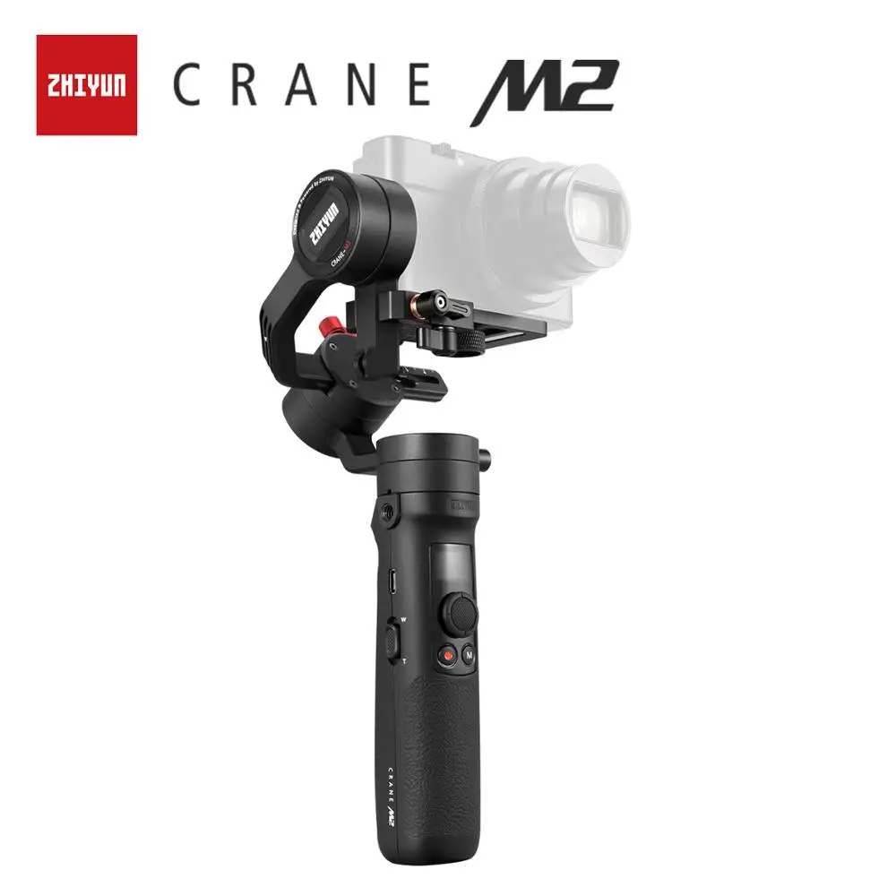 Crane-M2 Crane M2 3-Axis Handheld Gimbal Stabilizer Portable All in One for Mirrorless Cameras Smartphone Action Cameras 2