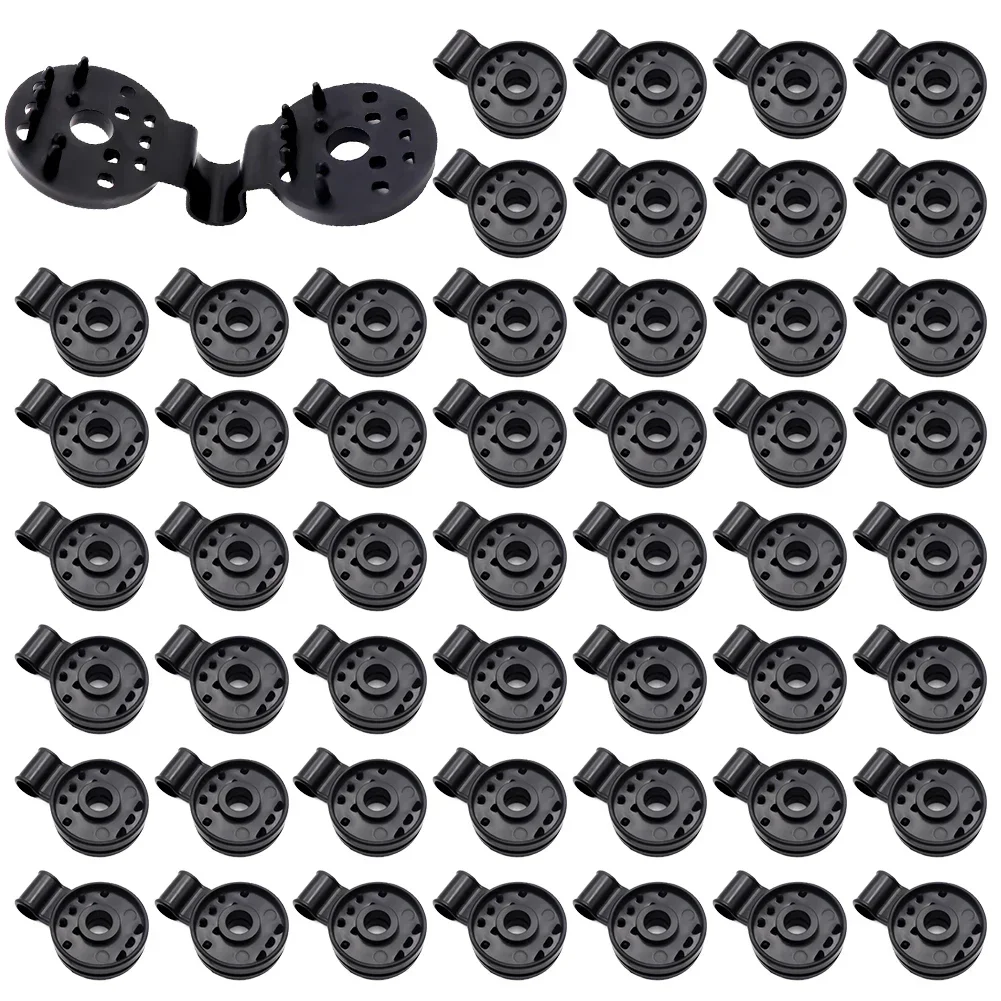 50Pcs Sonnenschutz Net Tuch Kunststoff Clips Robuste Heavy Duty Lock Grip Fix Clamp Für Gewächshaus Schatten Tuch Tülle befestigungs Clips