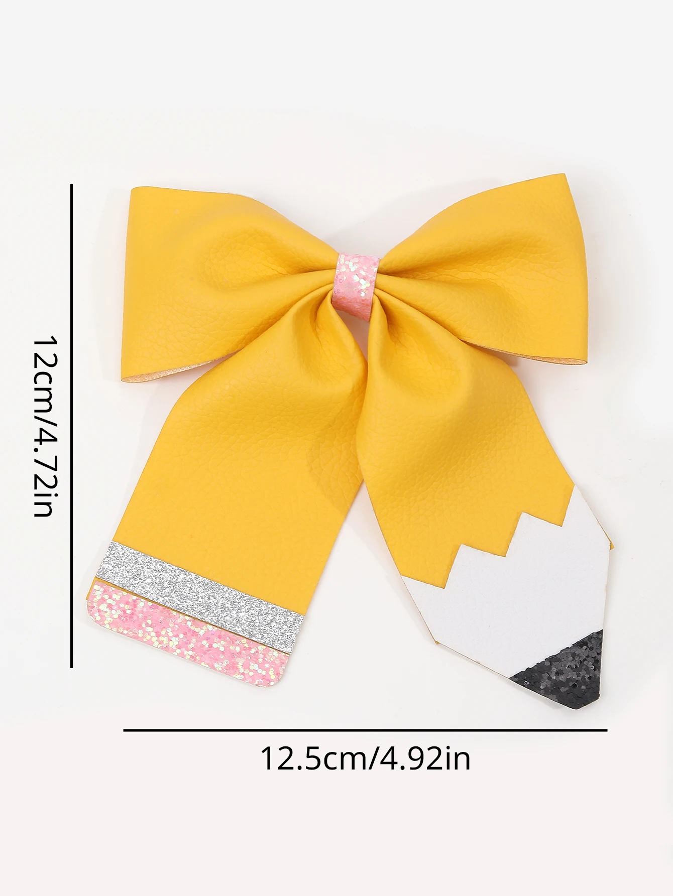 1pcs Back To School Pencil Bow Hair Clips for Girls Cute Hair Clips Hair Accessories for Girls Kids Gifts Children\'s Headwear