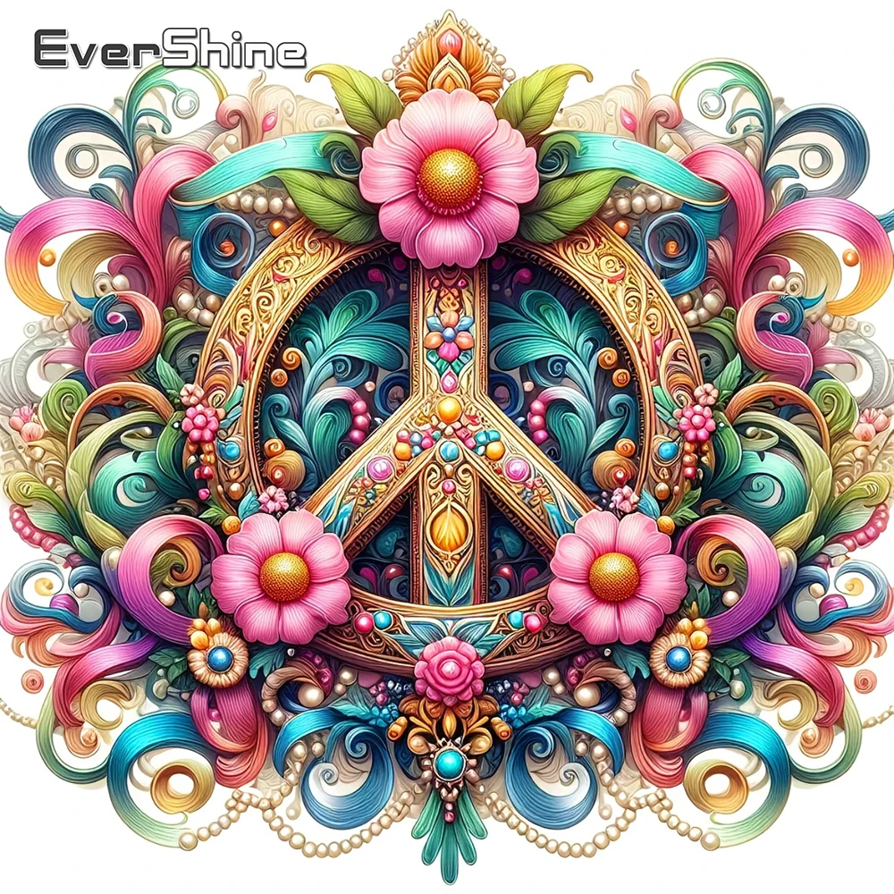 

Evershine алмазная живопись цветок акриловые принадлежности для рукоделия Алмазная мозаика подходит для начинающих DIY вышивка крестиком новогодний подарок