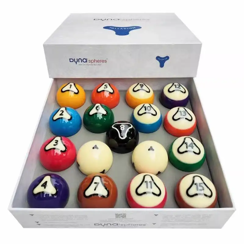 

Top Grade Quality Dynaspheres Original Platinum Edition 57.2mm (2-1/4") Billiard Pool Ball of 16pcs/box for Pool/9-ball Game
