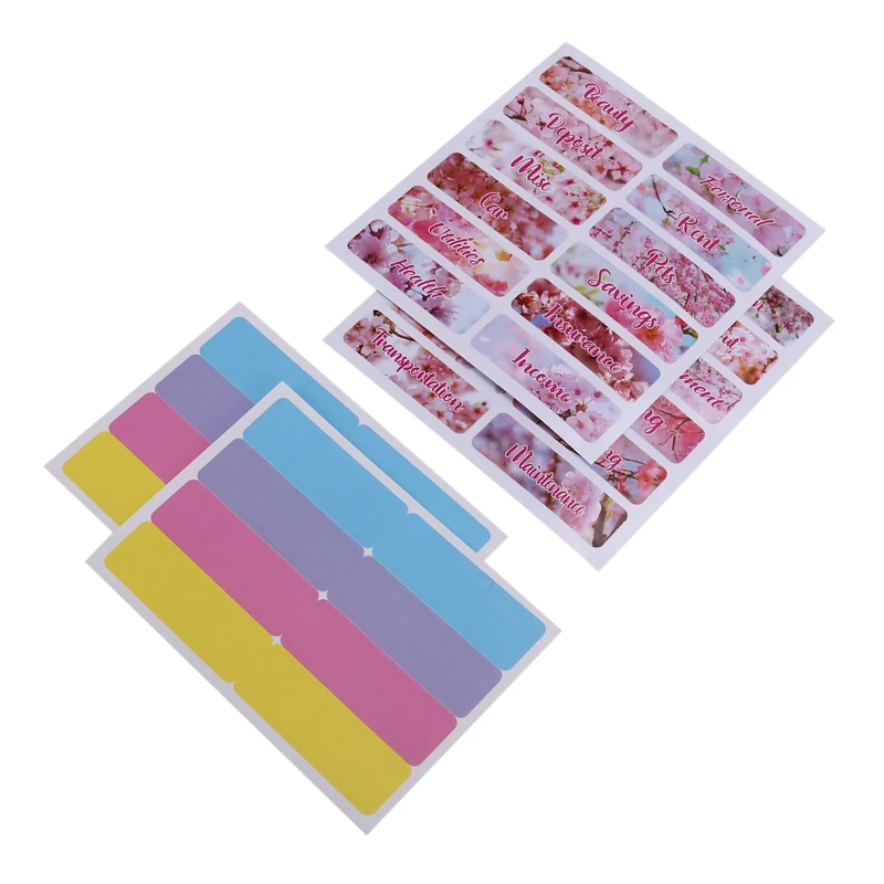 Pasta do planejador do orçamento do dinheiro de 26 pces, envelopes do dinheiro para orçamento, organizador do dinheiro para a6 pasta do orçamento do dinheiro