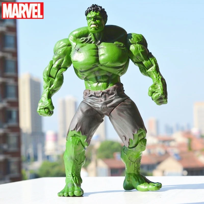 

26cm Marvel The Avengers Superhero Red Hulk Action Figure Pvc Collectible Toys Model Graduation Birthday Gifts For friend