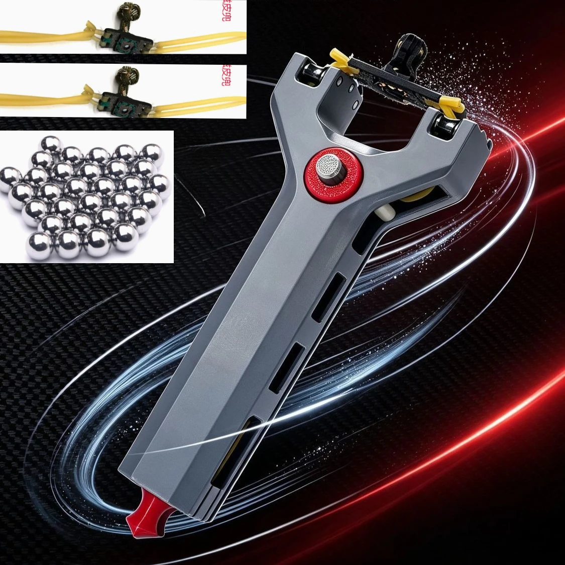Automatic Loading and Continuous Firing Outdoor Shooting Competition 8MM Steel Ball High-precision Hunting Tool