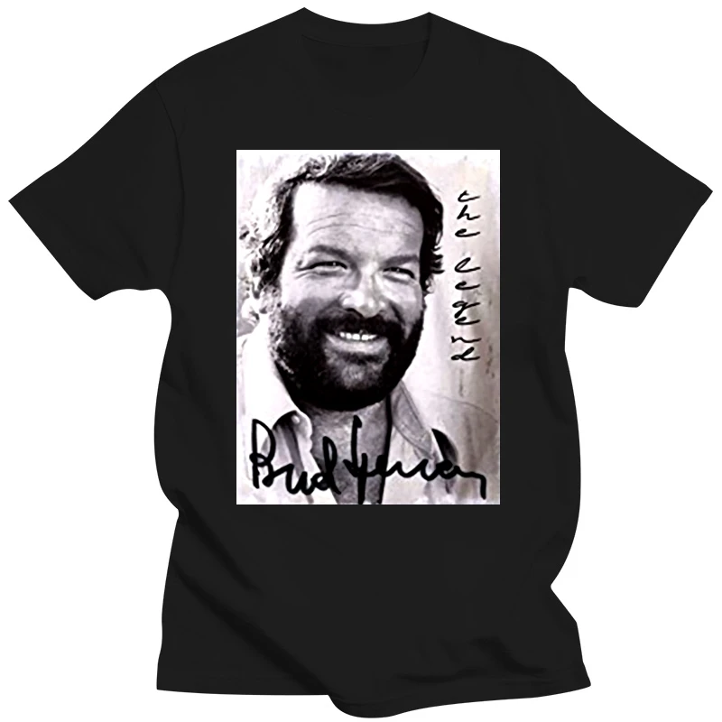 Bud Spencer   Noti con lo comicio Foshion 100%Cotton Hot Sole Men T Shirt  UI0019