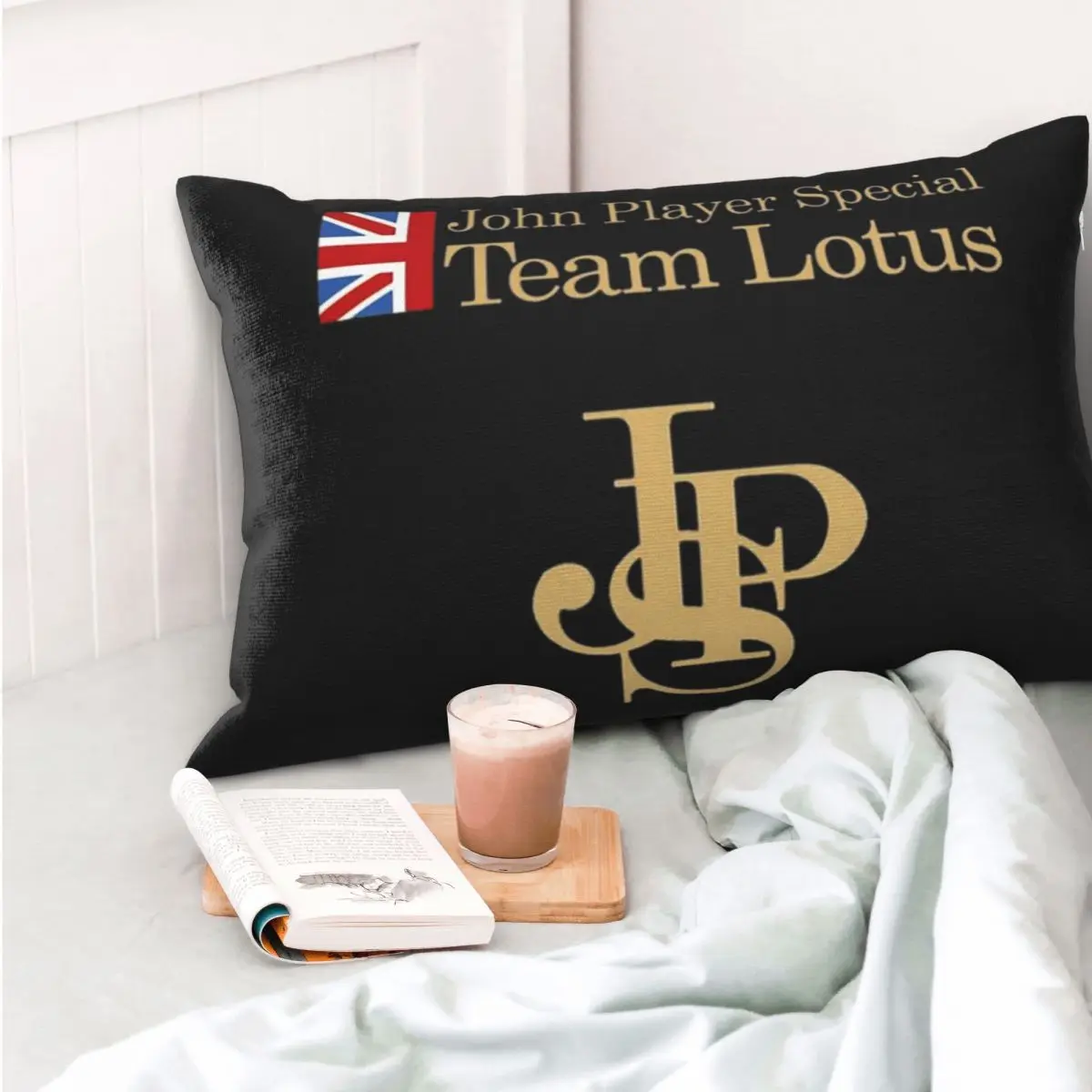 JPS John Player Special Team Rectangle Pillowcase Cushion Cover Decor Bedroom Bed Home Comfort Throw Pillow