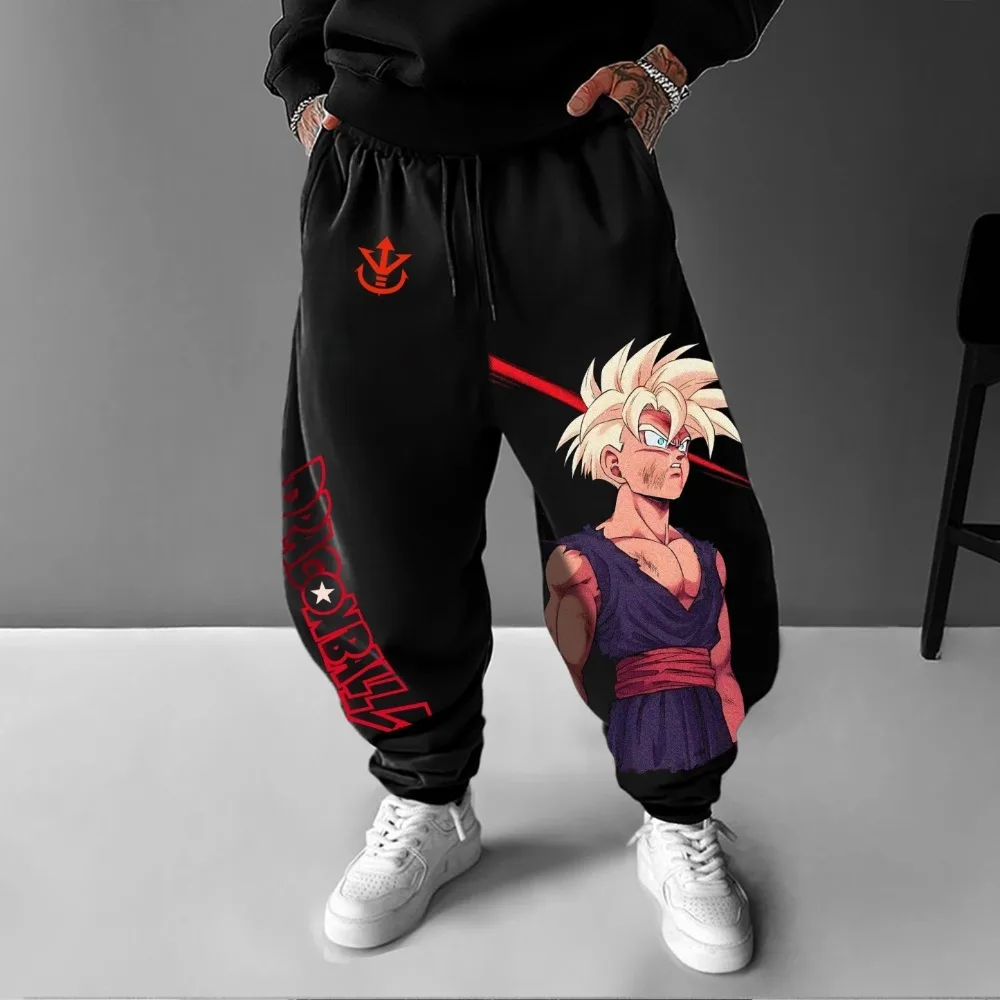 

Dragon Ball's New Men's and Women's Sports Pants Summer and Autumn Street Anime Printed Loose Casual Versatile Pants Event