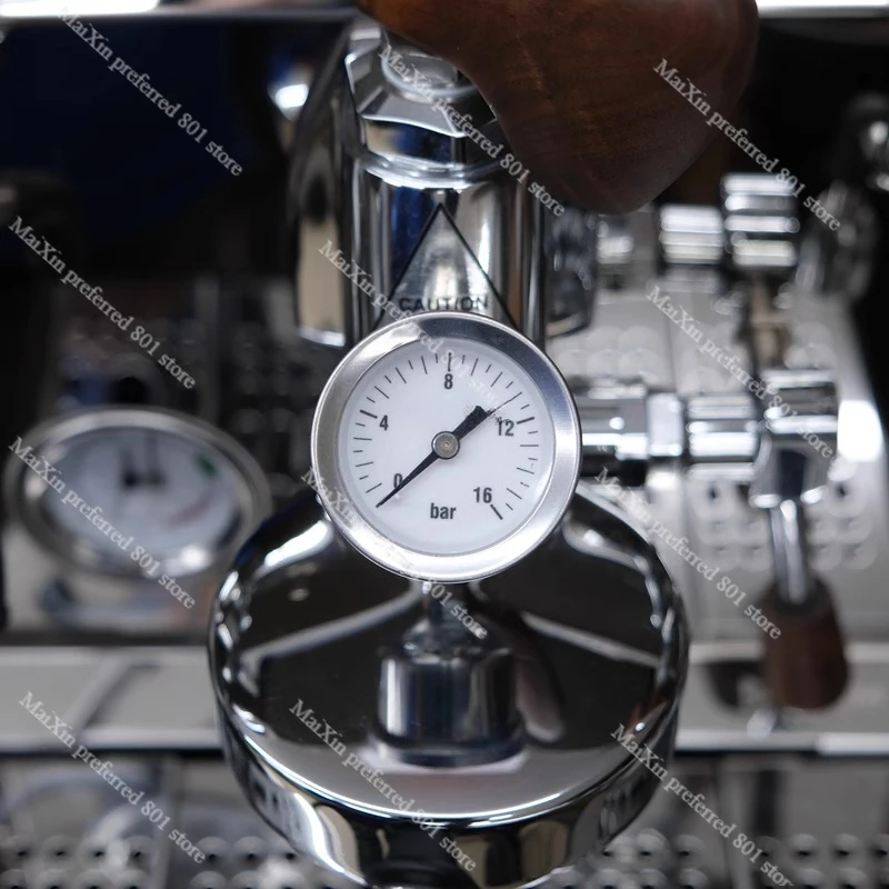 E61 Coffee Machine Modified Needle Type Flow Limit Viewership of Valve Lever Pressure Gauge Rocket R58 Aibo Crem One