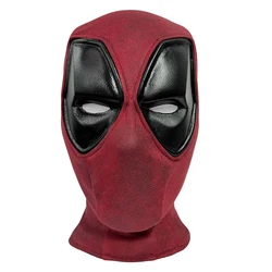 Halloween Superhero Deadpool Mask Faceshell Cosplay Thanksgiving Day Masquerade Adult Carnival Deadpool Headgear Costume XMAS