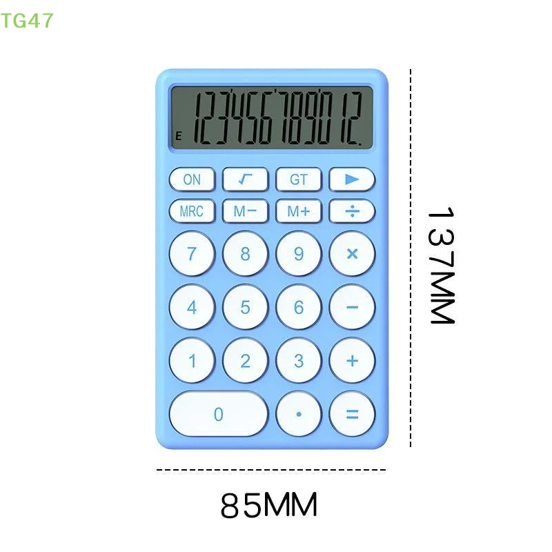 【LS】【LS】Digits Desk Mini Calculator Big Button Accounting Tool For Students Small Business Supplies