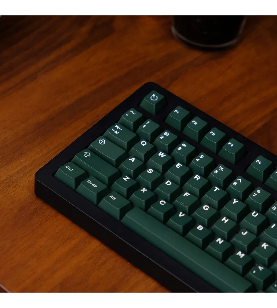 Keycap Personality Original height 121 key ABS emerald solid color keycap