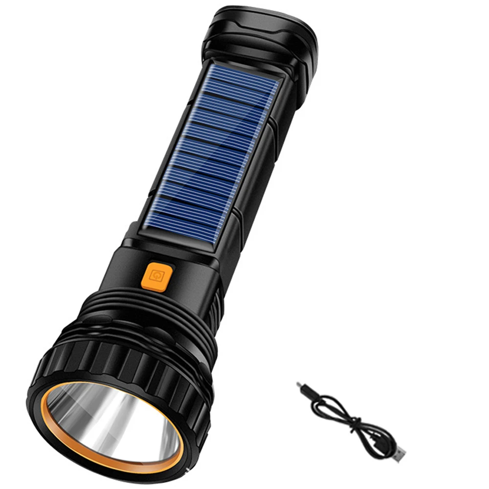 Фонарик с солнечной батареей