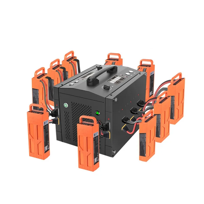 EV-PEAK U5+ Model Aircraft Balance Charger Plant Protection Machine Lithium Battery 12S 14S High Power 30A