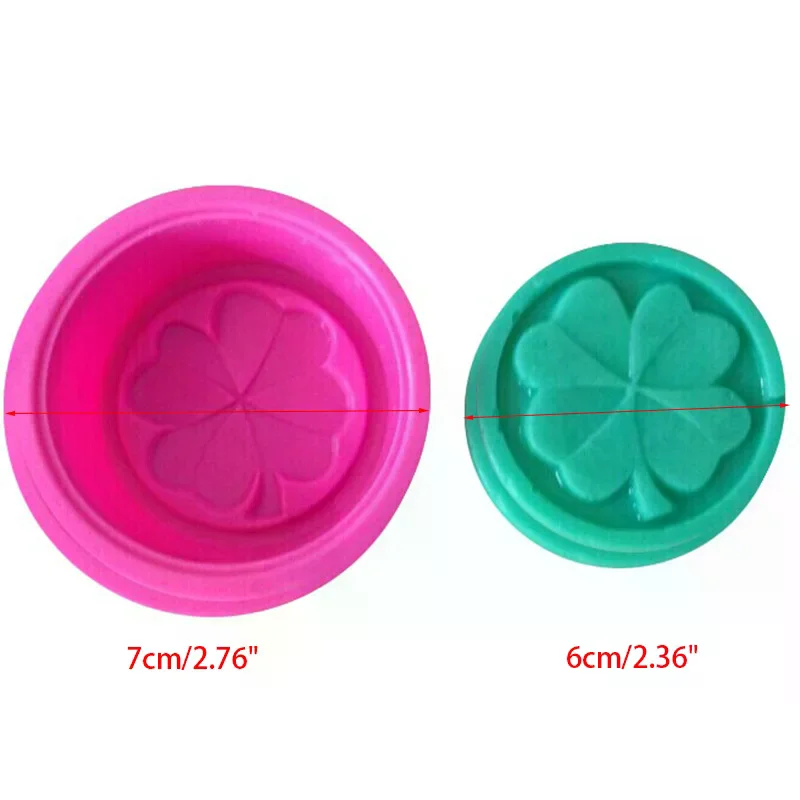 Cor aleatória 3d artesanal diy molde de silicone sabão molde fondant ferramentas de decoração do bolo fabricação de sabão