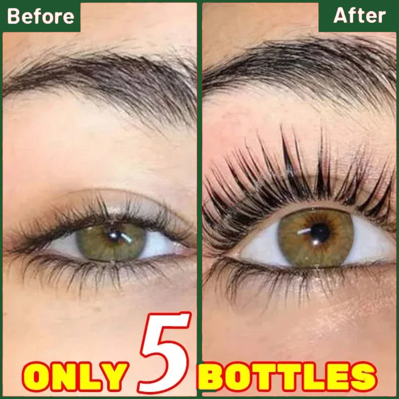 7 Days Eyelash Fast Growth Extension Serum Liquid Effective Enhancement Nourish Curls Thicker Lashes Hair Curly Eye Care Essence