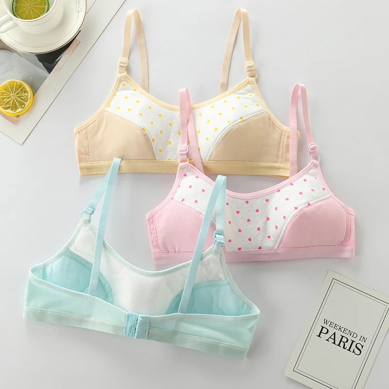 Girls' underwear development period, small vest, girls, adults, elementary school students, cotton, 10-13 year old girls, middle