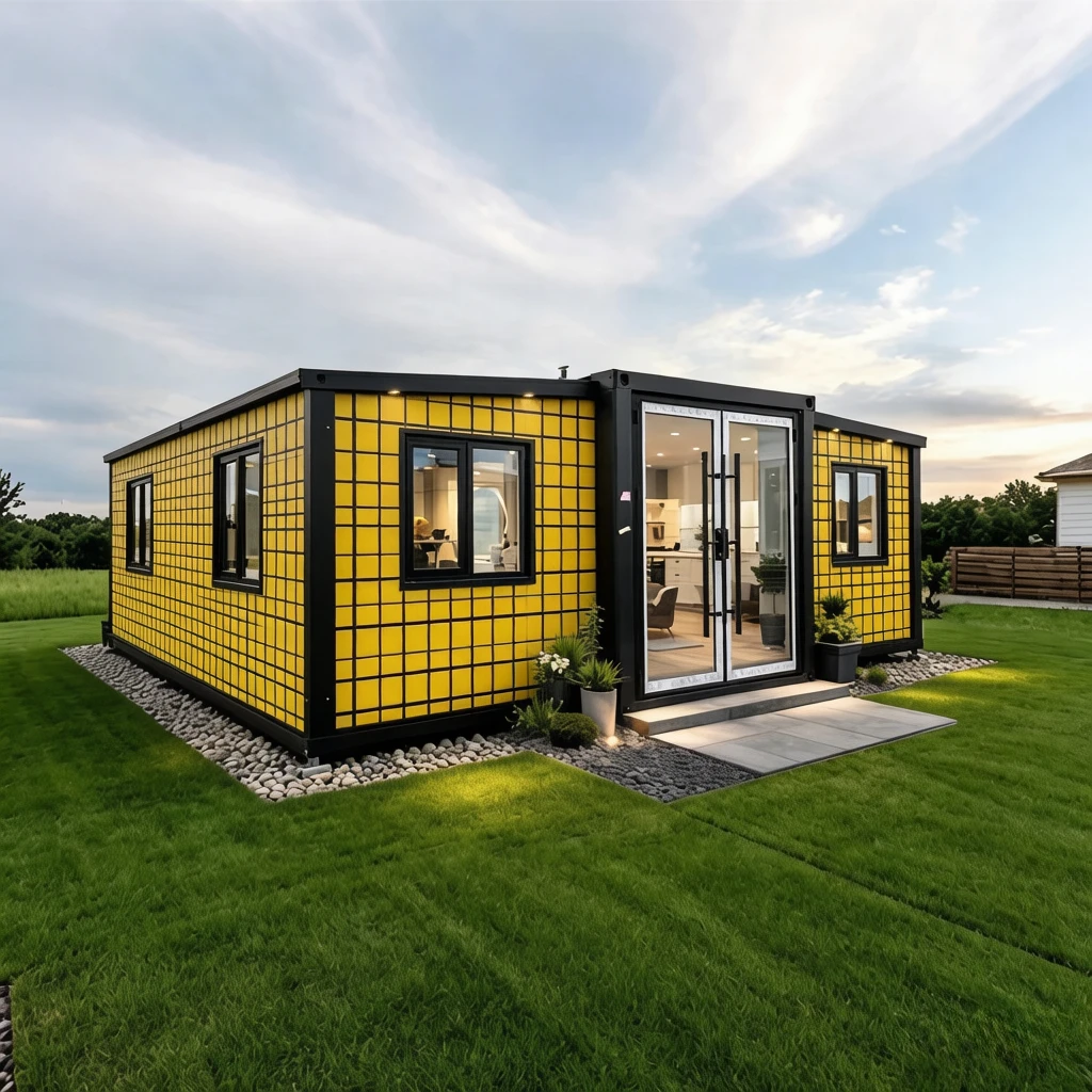 Expandable Container House 20ft 40ft Mobile Home Folding Room Prefab Modular Home Prefabricated Tiny House 2 3 Bedrooms