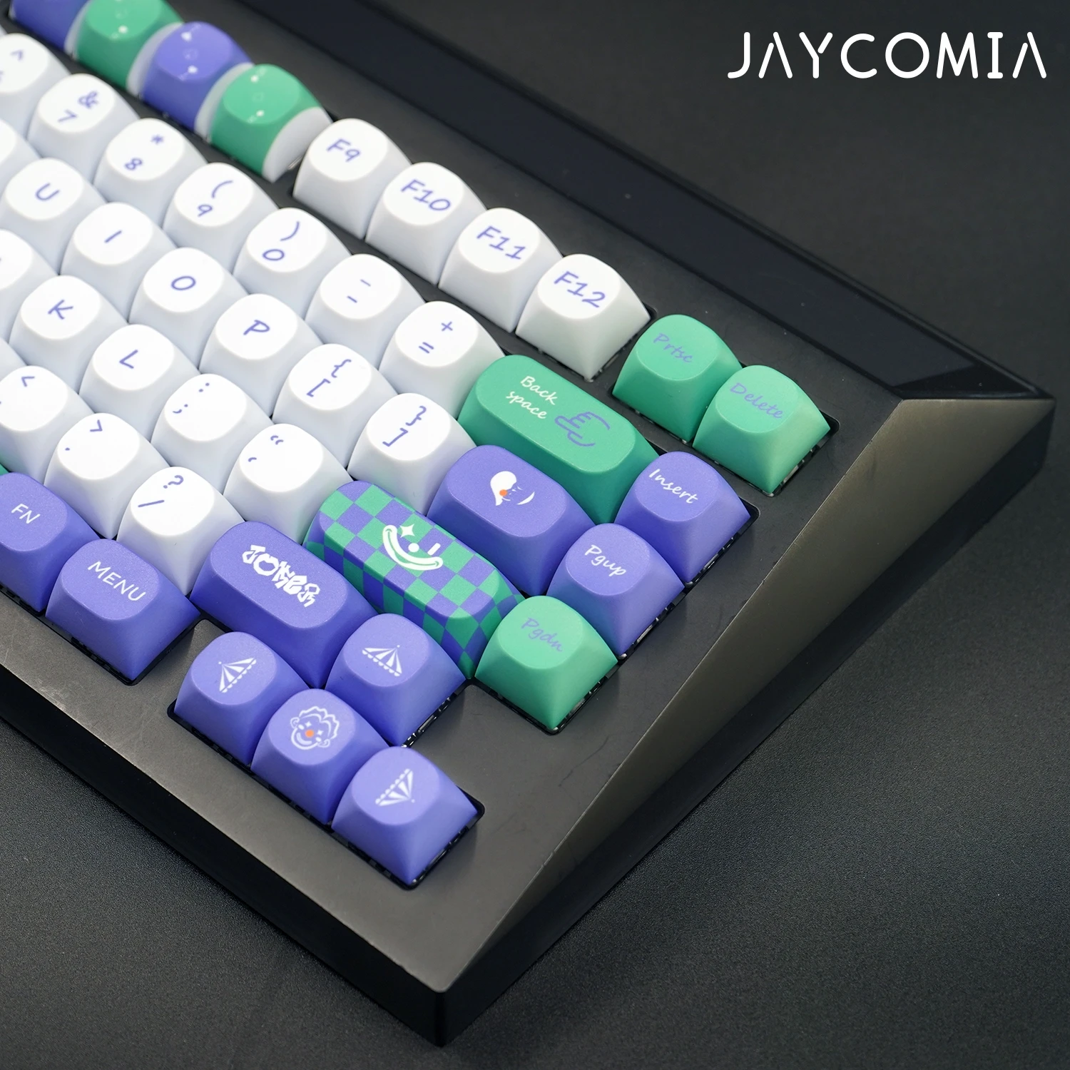 JCM MA Profile PBT Keycaps Joker Dye-Sub Key Caps ISO Layout 7u Space Bar For Mechanical Keyboard Wooting A75 MX Magnetic Switch