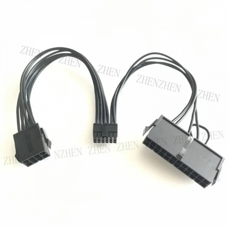 Y Y 24+8 to Mini 12P 18Pin Power Supply Cable For Dell C6100 L5639 L5520 Motherboard