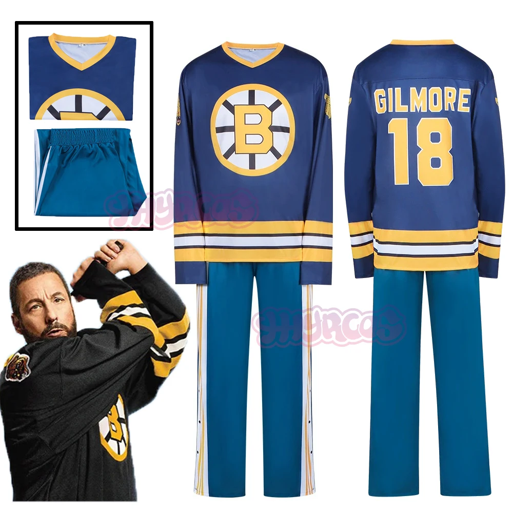 

Happy Gilmore 2 Jersey Fashion Harajuku Cosplay Costume Top Pants Gangster Ball Clothing for Men Hallowwen Party Outfits