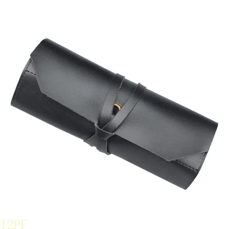 

12PF Tool Roll, Heavy Duty PU Small Tool Bag Tool for Chisels Hammer Gouges Tool Camping Pocket Storage Bag