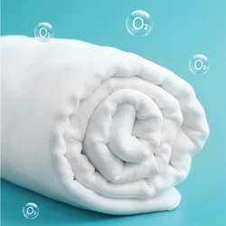 Pièces de gaze de coton médical de grande taille, 80cm x 8m, bandage d'urgence, générateurs d'hémostase, coussin de gaze pour plaies, premiers soins de nuit