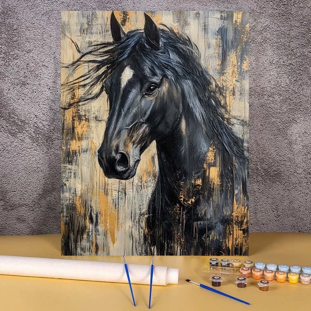 Black Horse Oil Pai… - image