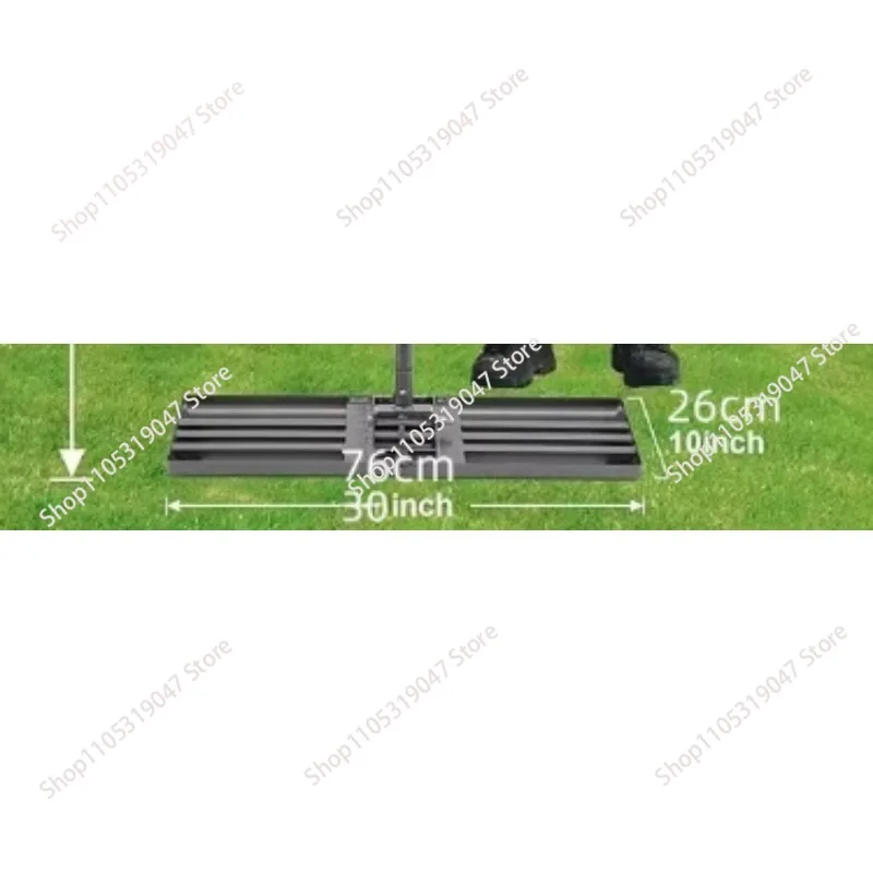 Lawn care fertilizer spreader, spreading topsoil, spreading compost