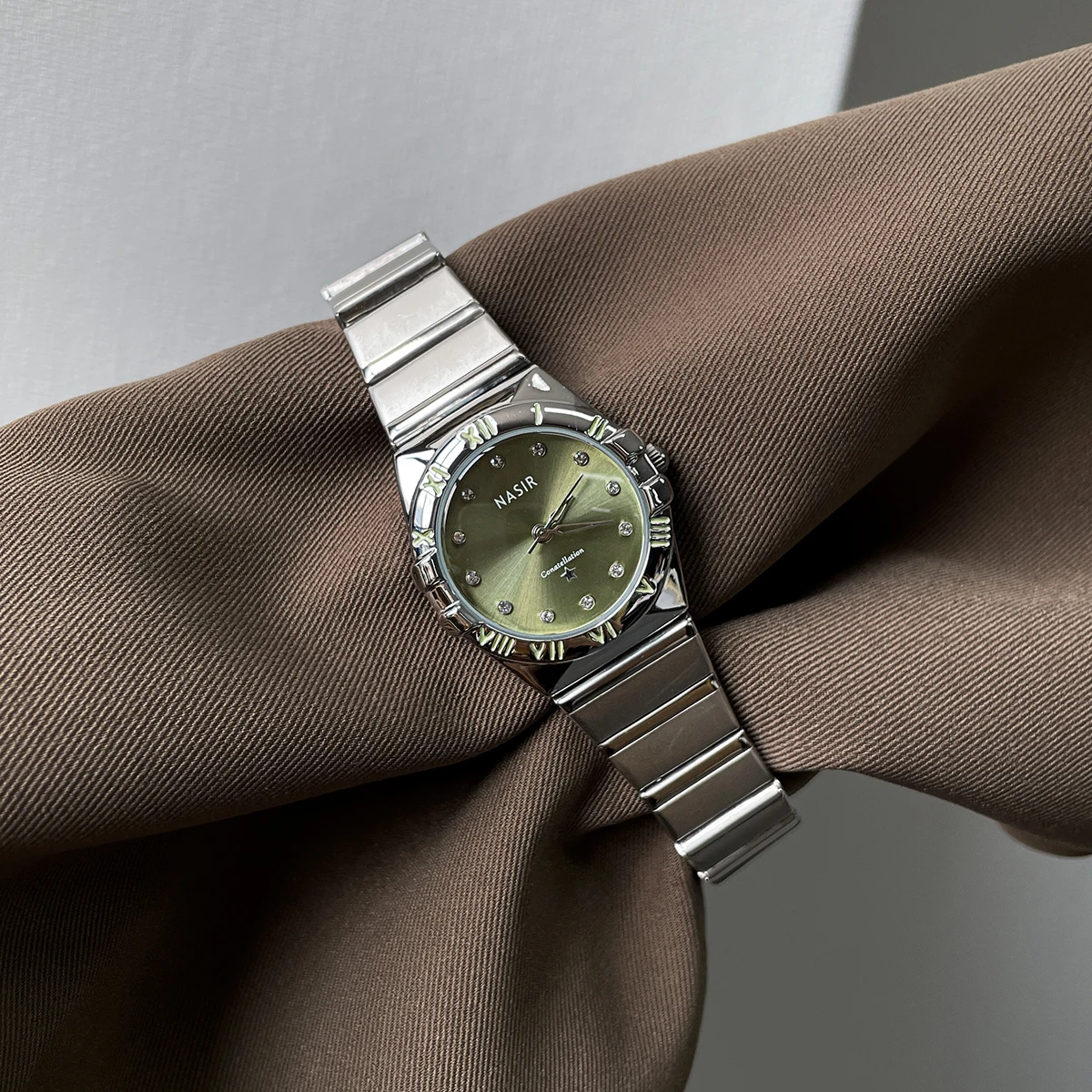 CILOA – montre à Quartz pour femmes, montre de luxe haut de gamme avec ceinture en acier, nouvelle collection 2024