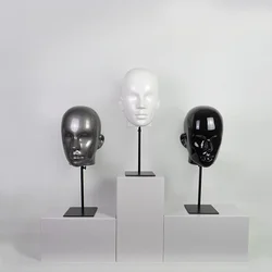 Professional Mannequin Head Model with Stand for Wigs Display Male And Female Manikin Head Prop for Headwear Showcase