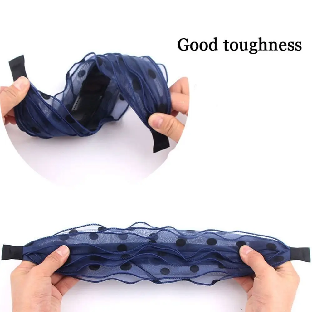 Mother Hair Hoop Wash Face Headband Cover the White Hair Non Slip Wide Hair Band Korean Headwear Mesh Hairbands Women Headband