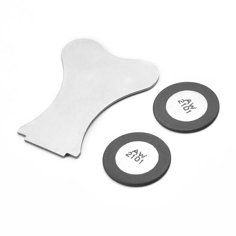 2pcs Transducer Discs Fire Heater For DIMPLEX Opti-Myst Glass Disk Replacement W/ Cap Tool Accessories Electric
