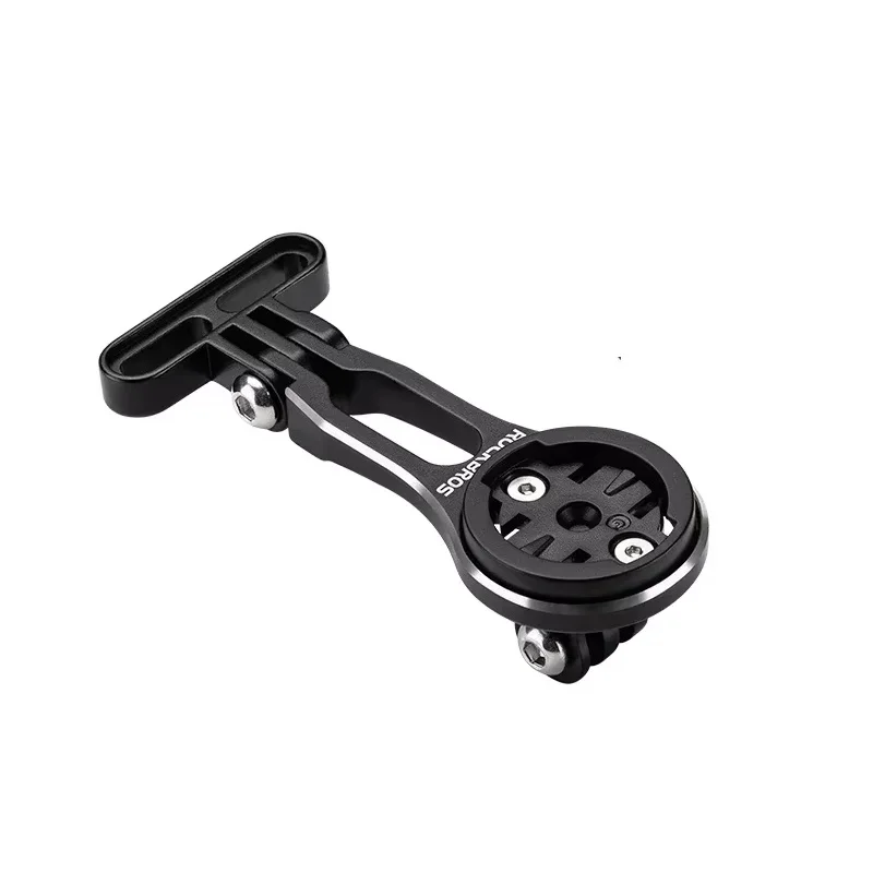 AliExpress ROCKBROS Aluminum Alloy Bike Bracket Extension Holder Front Light Lamp Holder for Bicycle Computer Wahoo Bryton Garmin Bracket