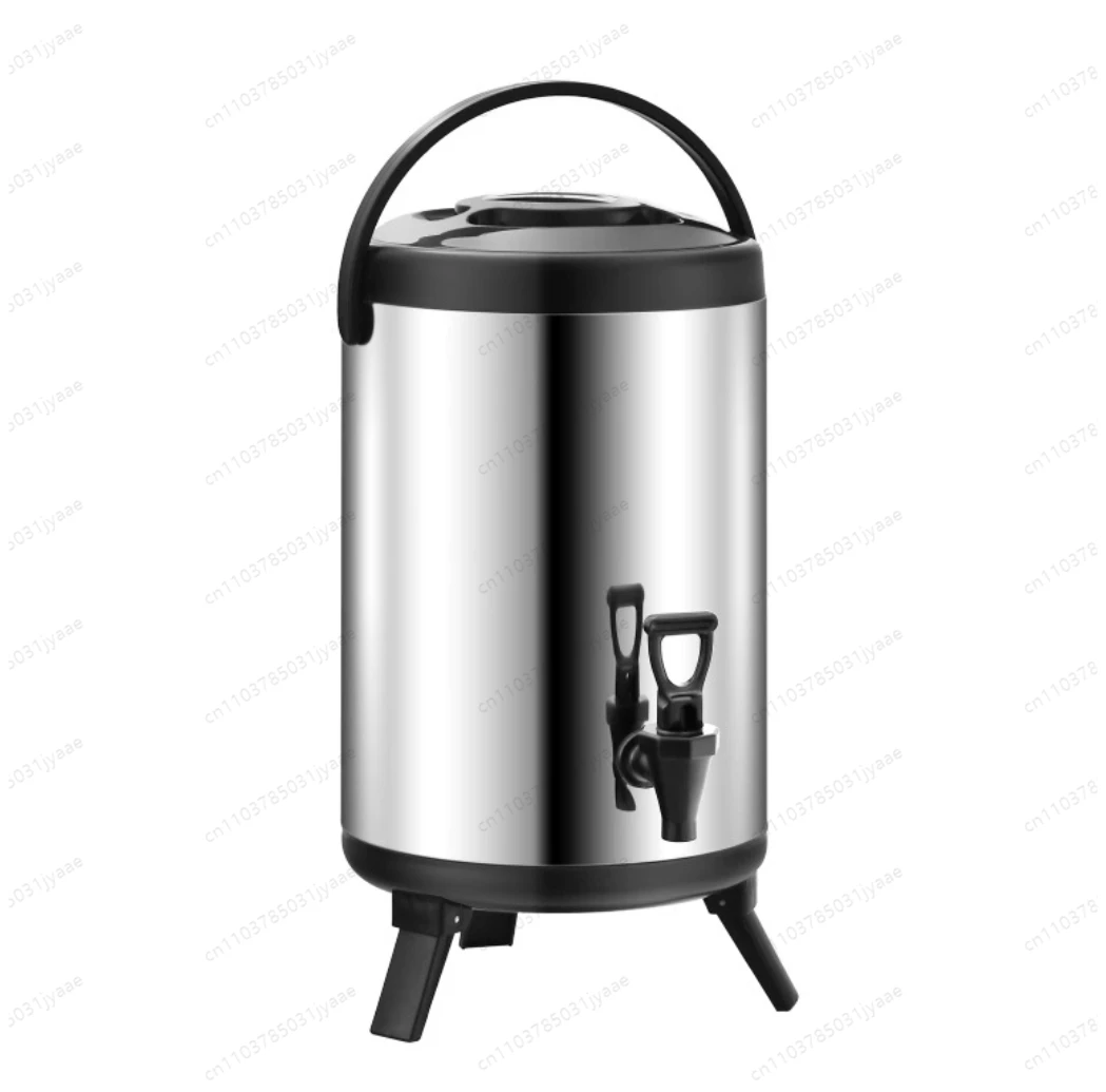 

Товары для магазина Bubble Tea 10л 12л Черное изоляционное ведро из нержавеющей стали