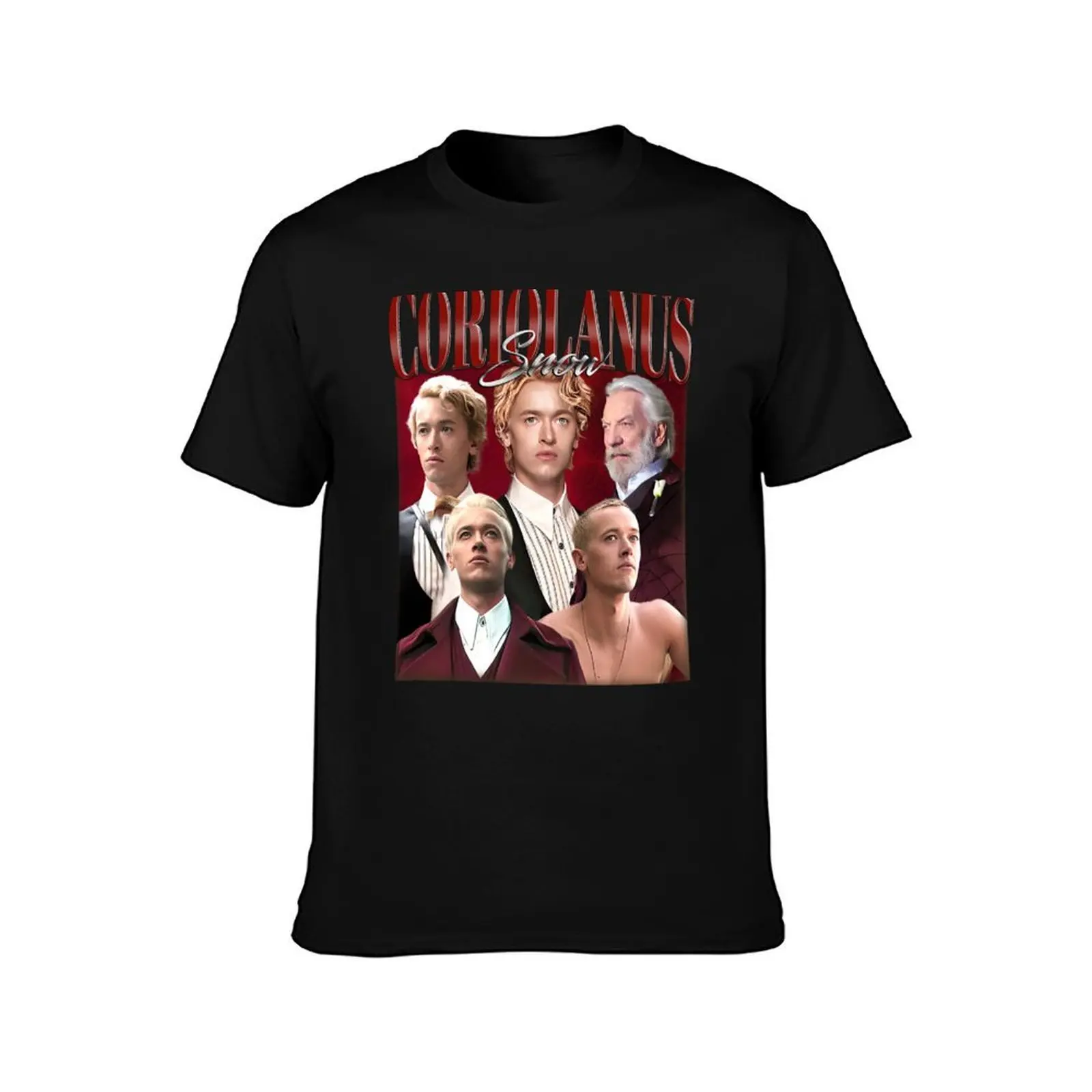 Coriolanus Snow T-Shirt Active Wear Sports for Men T-Shirt