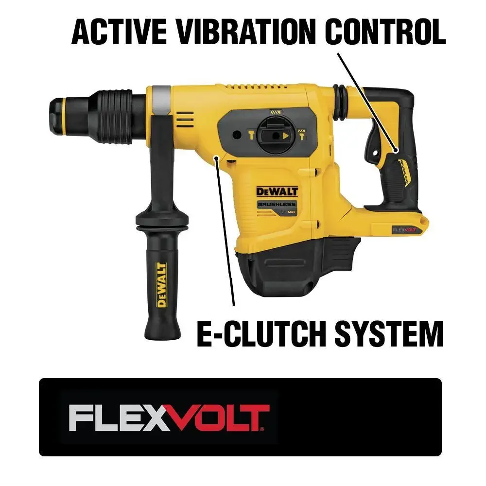 DEWALT DCH481 Brushless Cordless SDS MAX Combination Rotary Hammer Bare Tool 60V FLEXVOLT Hammer Impact Drill Power Tools