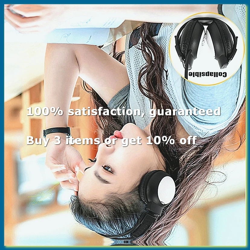 Portable Personal FM Radio Headphones , Wireless Headset with Radio Built in for Walking, Jogging, Daily Work