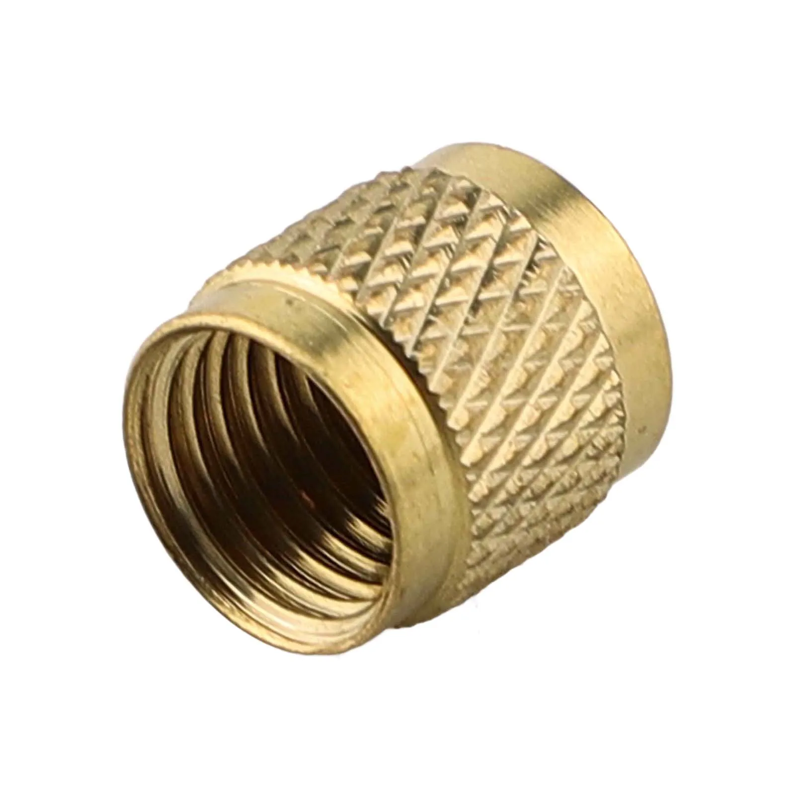 2550PCS Brass Valve Cover Engine Hood Cap with O For Ring Seal for HVAC and /4 Copper Pipe Threaded Valve Connections