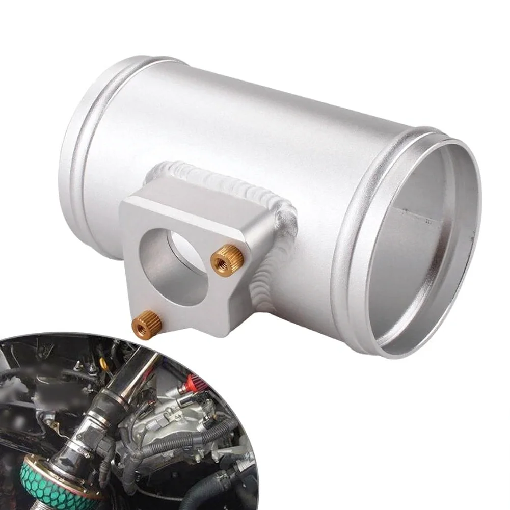 76mm Mass Air Flow Sensor Adapter Intake Pipe Tube For Toyota For Mazda For Honda Flange Air Flow Meter Base MAF005