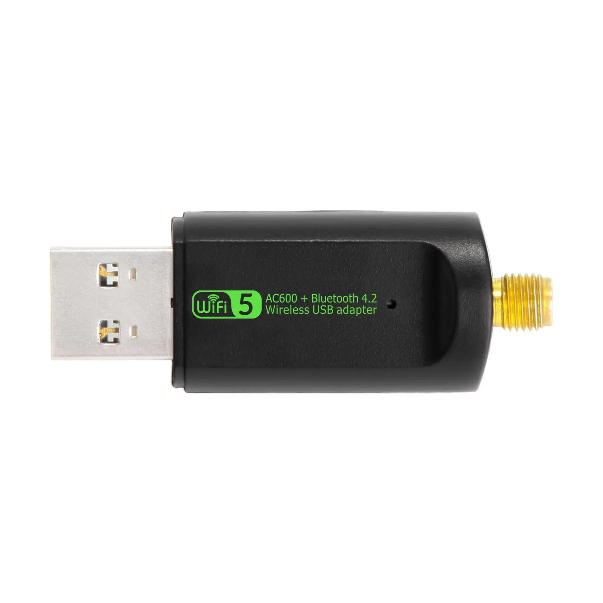 USB Wi-Fi Bluetooth адаптер AC600 двухдиапазонный беспроводной внешний Ресивер Мини WiFi адаптер для ПК/ноутбука/настольного компьютера