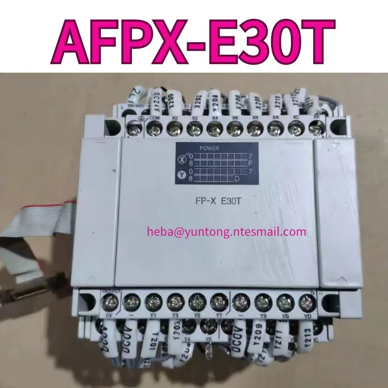 

Used PLC controller AFPX-E30T