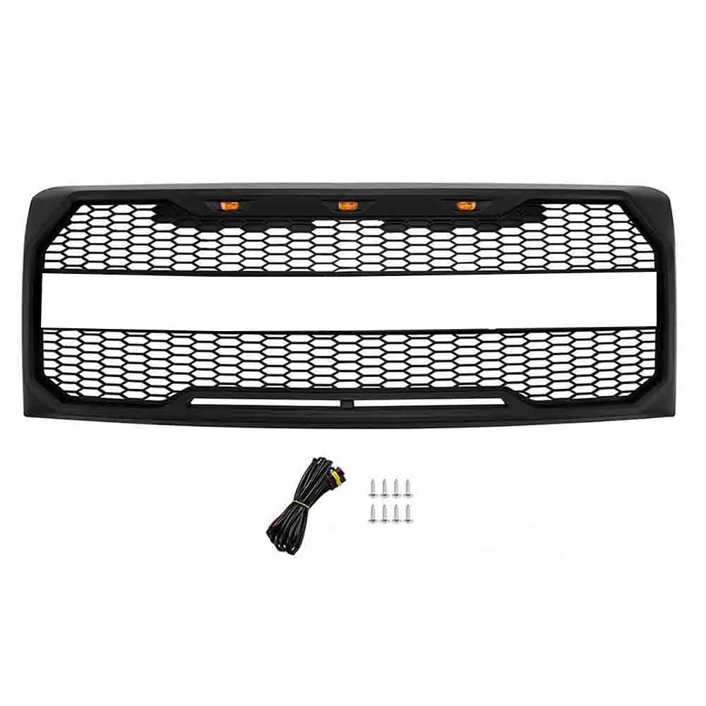 Spedking 2009 2010 2011 2012 2013 2014 accessories raptor bodykit parts front bumper grille for FORD F150