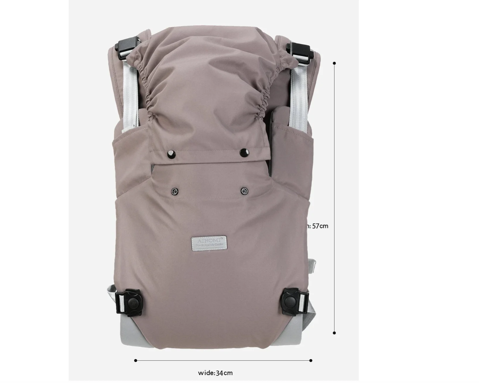 Portabebés multifuncional, mochila ligera transpirable para bebé al aire libre