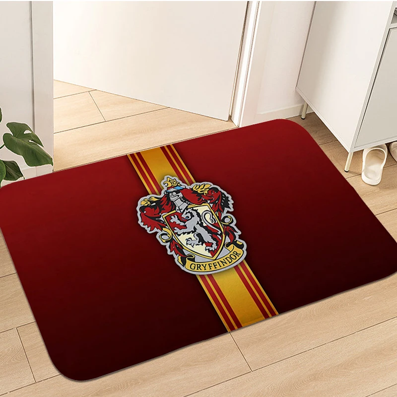 Doormat Entrance Door G-Gryffindors Digital Print Useful Things for Home Entrance Mats Custom Washable Non-slip Kitchen Rug