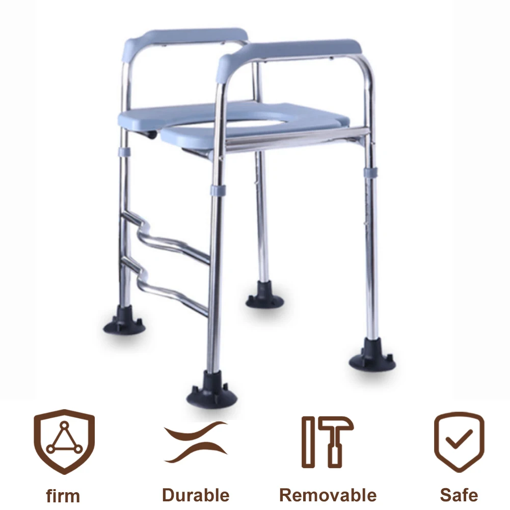

Raised Toilet Seat High Toilet Seat Height Adjustable Elevated Toilet Seat Stainless Steel Toilet Seat Frame for Post Surgery