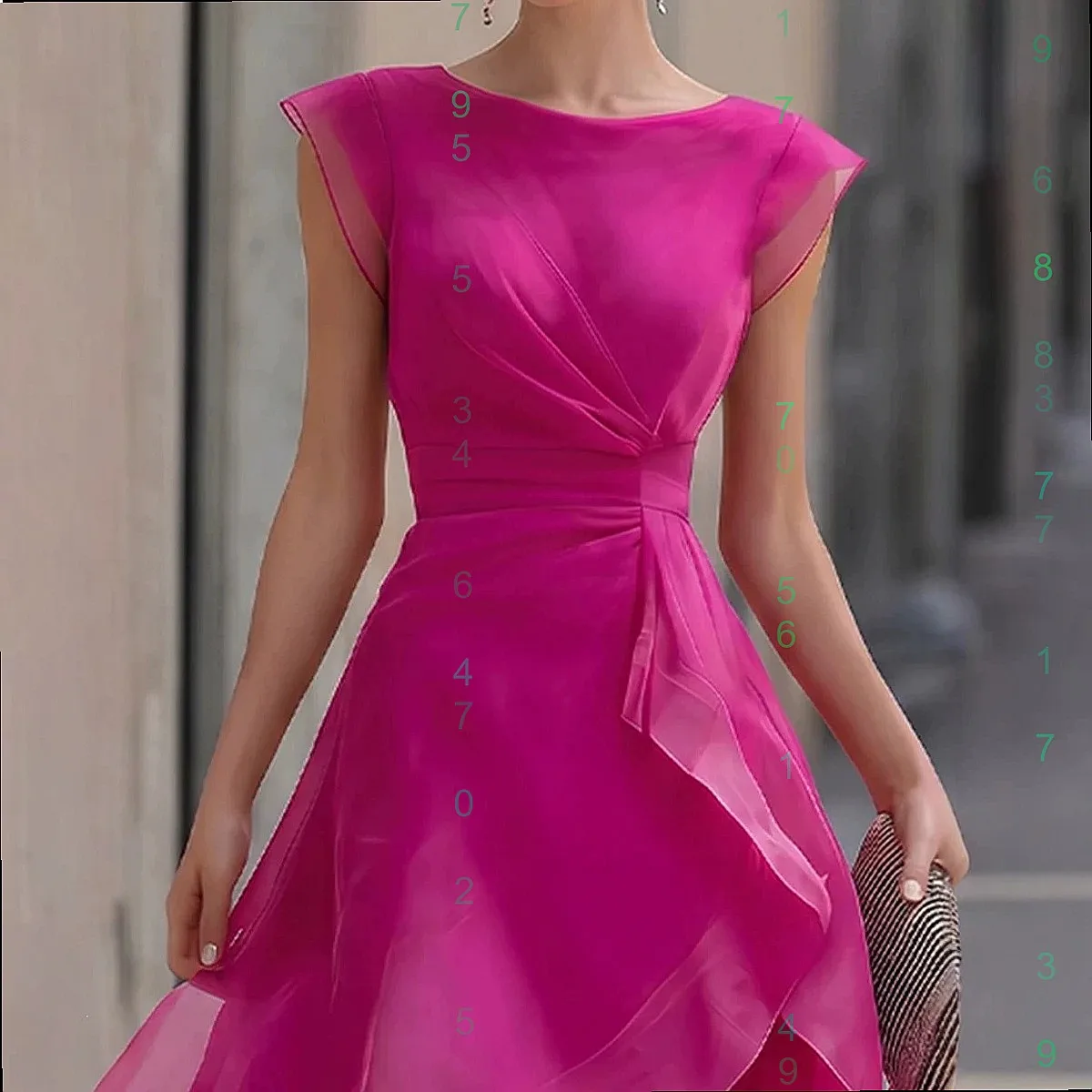 Fashion Ruffle Mesh Dress Dresses Spring Summer Women Elegant Floral Party Evening Gown Matching Set