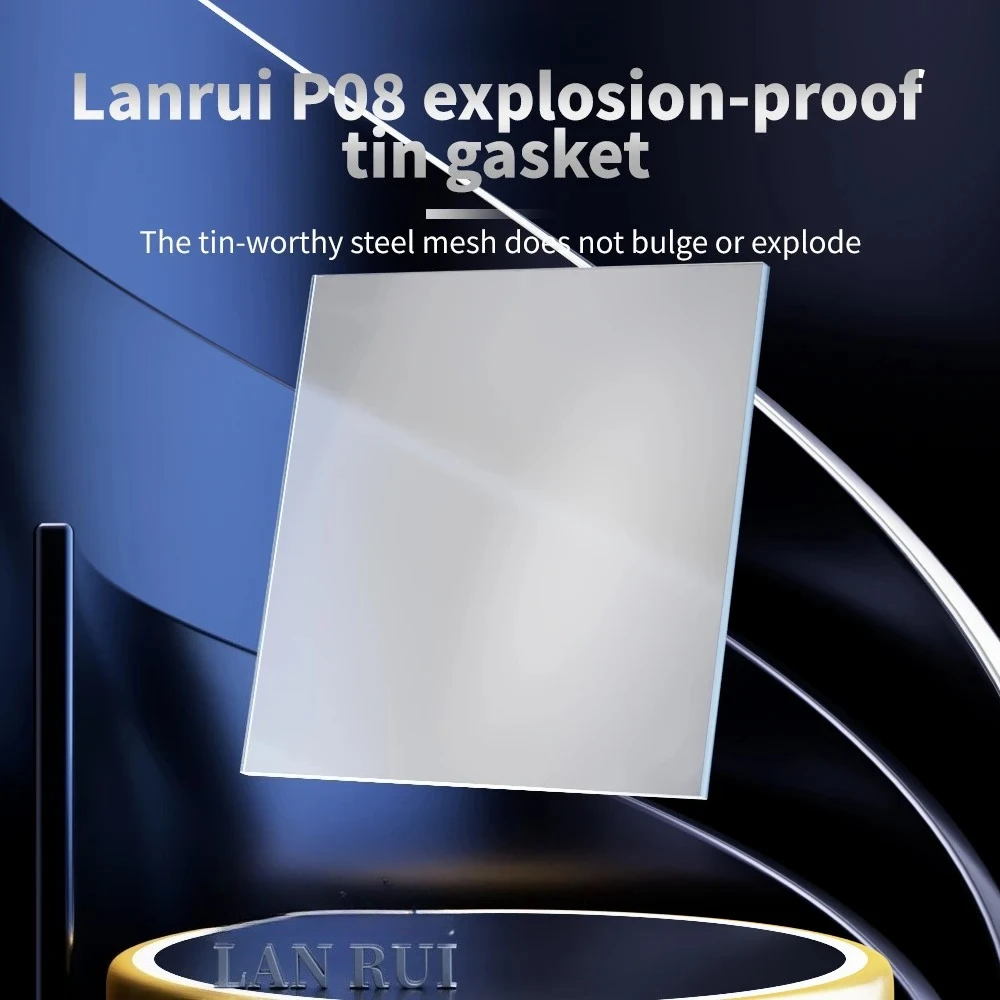 

Lanrui P08 Explosion-proof Tin Gasket The Tin-Worthy Steel Mesh Does Not Bulge or Explode,Easy To Value Tin Without Splashing